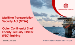 Online Course – MTSA (33 CFR Part 106) OCS Facility Security Officer Training